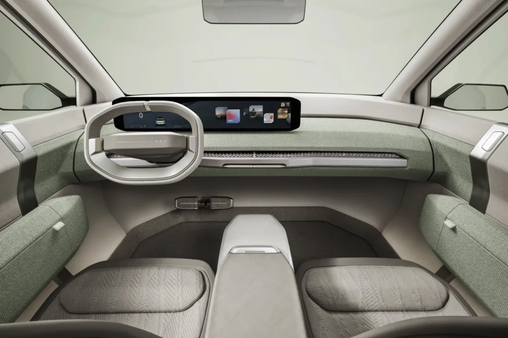 Interior Kia EV3 Concept