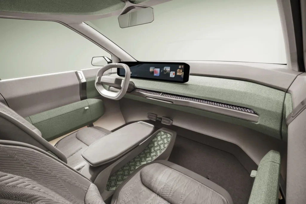 Interior Kia EV3 Concept