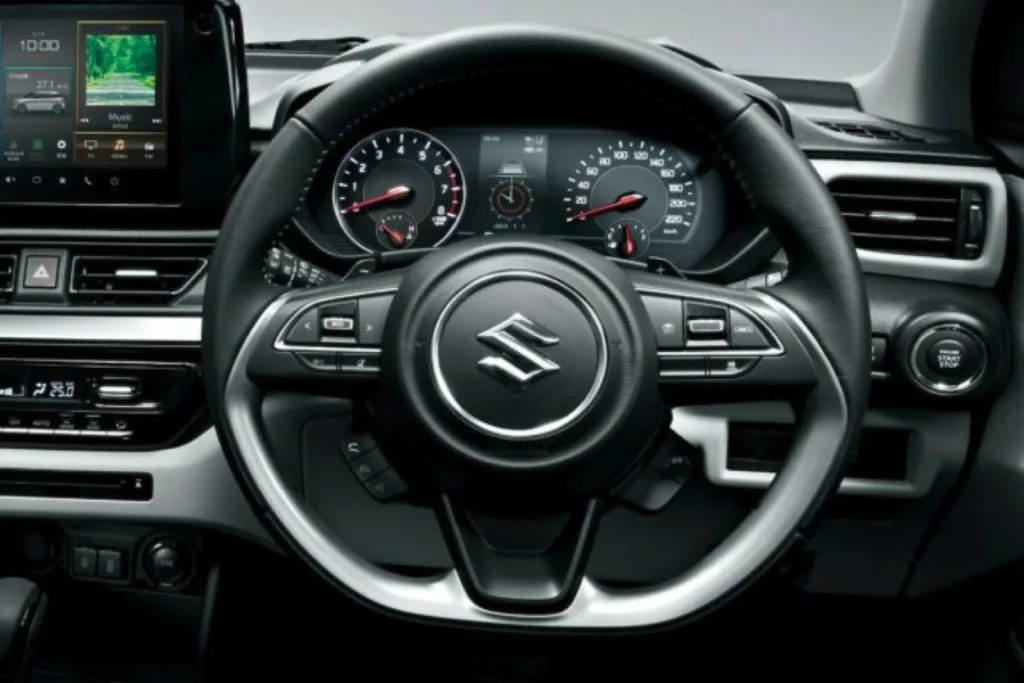 Interior Suzuki Swift 2024 producción
