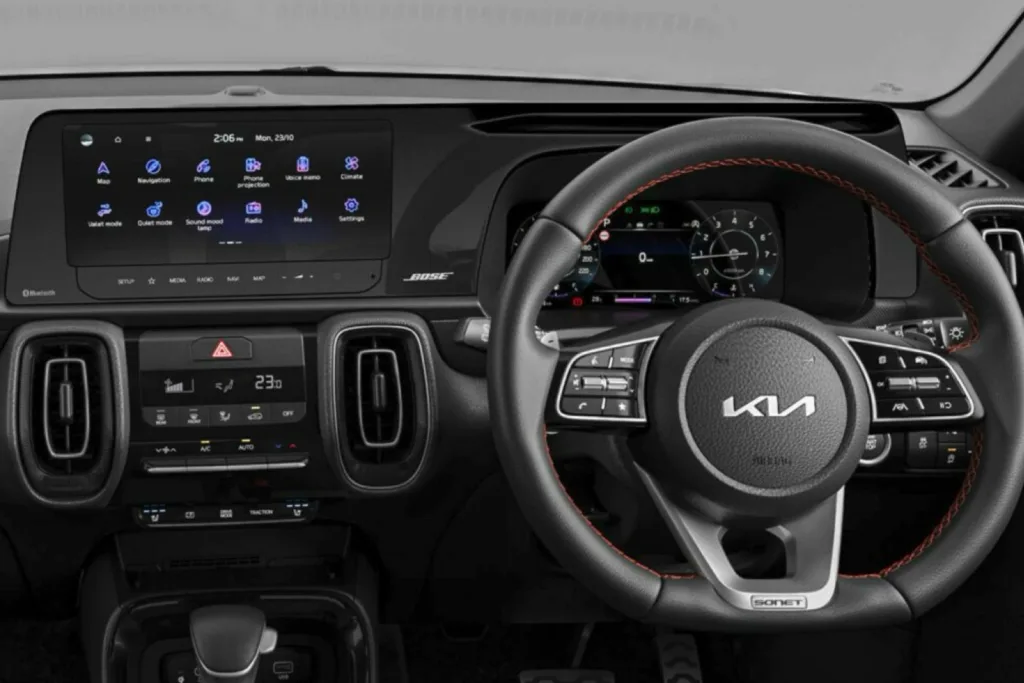 Interior Kia Sonet 2024