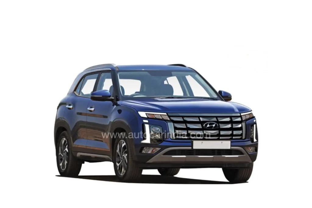 Render Hyundai Creta 2025 Autocar India