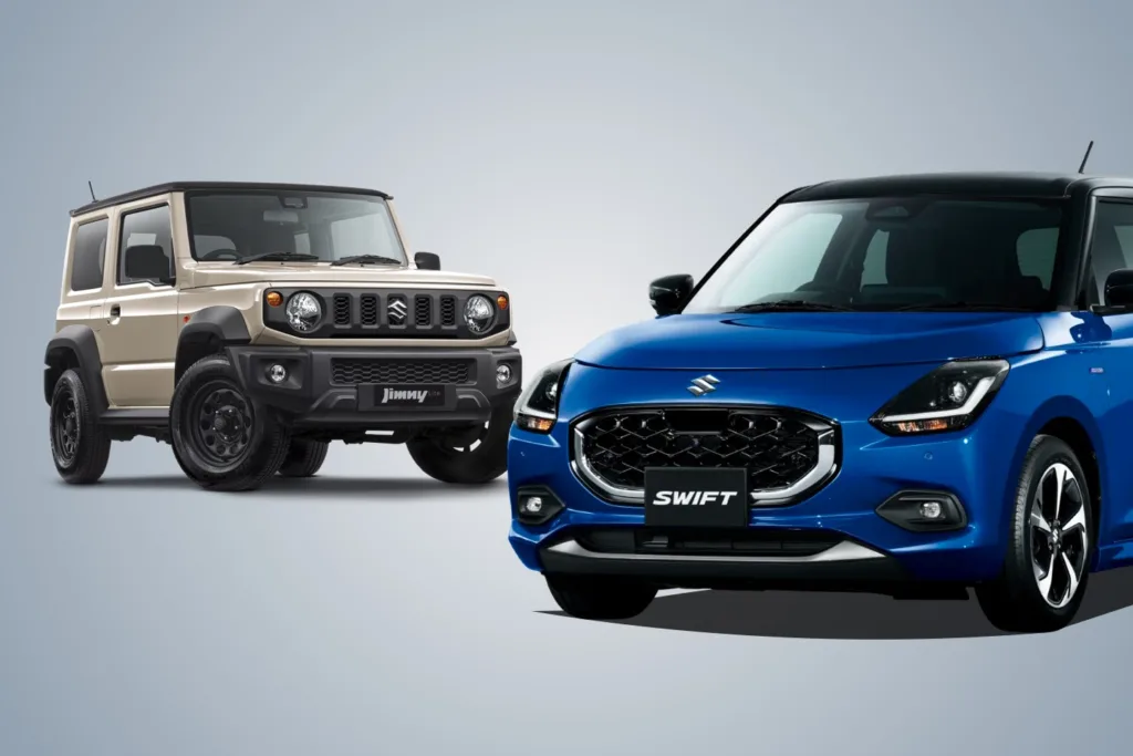 Suzuki Jimny y Swift No para Toyota