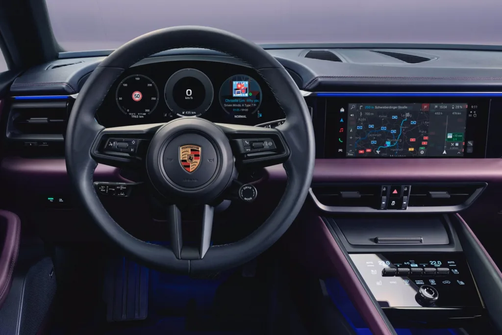 Interior Porsche Macan EV