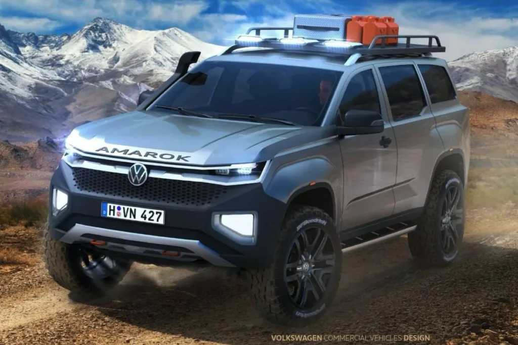 Render Oficial VW Amarok SUV