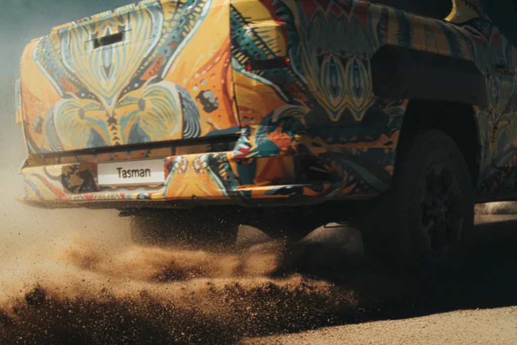 Kia Tasman Pick-Up Teaser