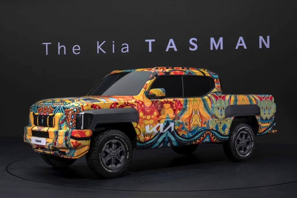 Kia Tasman Pick-Up Teaser