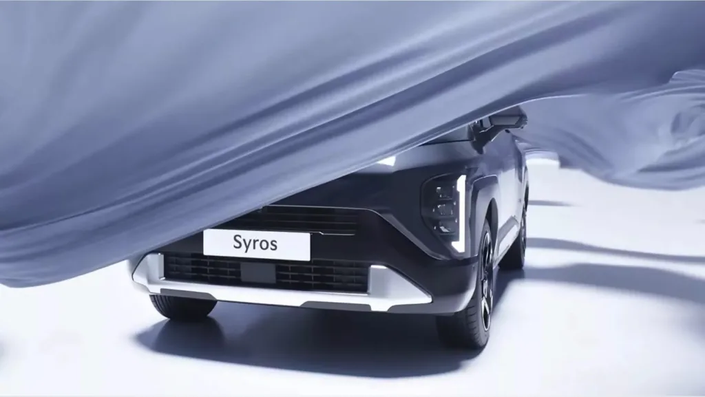 Kia Syros Crossover India Teaser