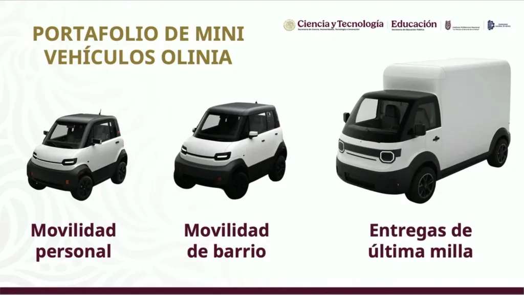 Olinia eléctrico mexicano Sheinbaum