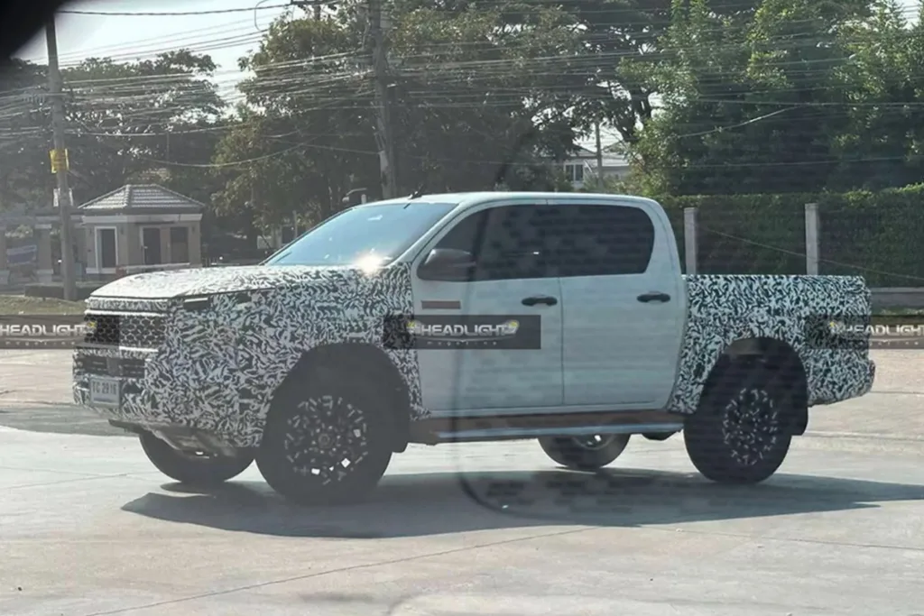 Toyota Hilux 2026 Fotos Espía Tailandia