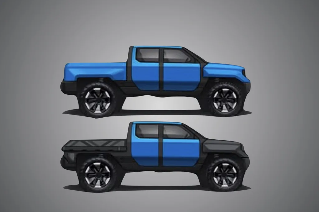 Chevrolet Pick-Up compacta Renders