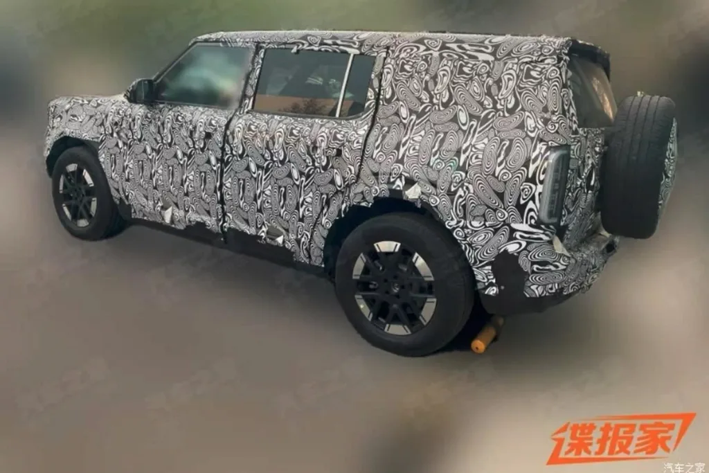 Ford Bronco China Foto Espía