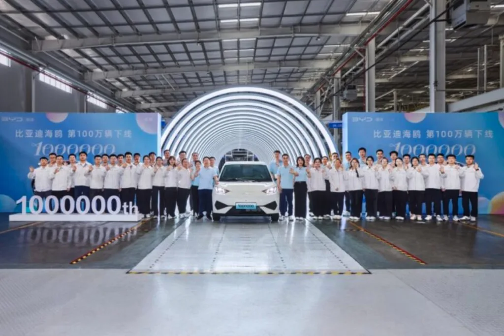 BYD Dolphin Mini 1 Millón unidades producidas