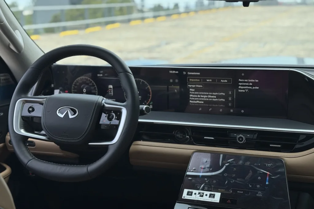 Infiniti QX80 2025 Prueba