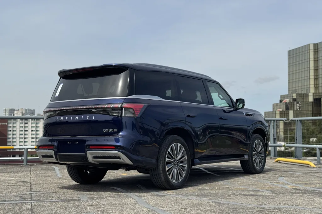 Infiniti QX80 2025 Prueba