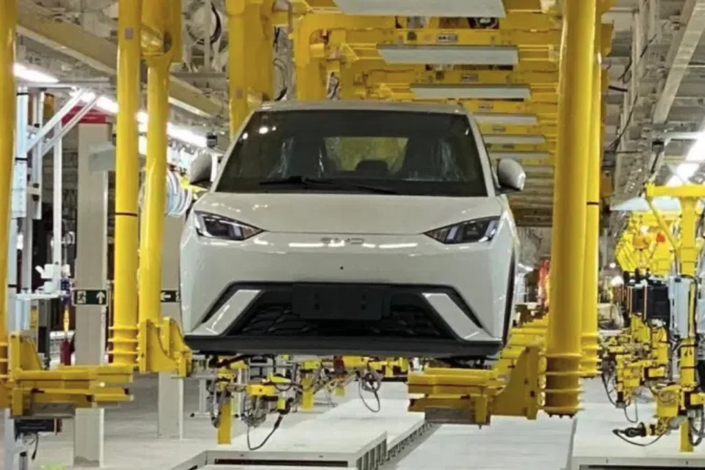 BYD Planta Brasil Inicia Producción