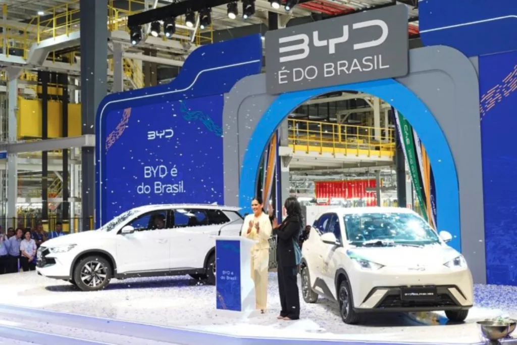 BYD Planta Brasil Inicia Producción