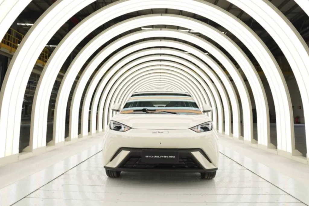 BYD Planta Brasil Inicia Producción