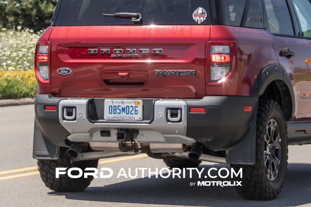Ford Bronco Sport Raptor Fotos Espía