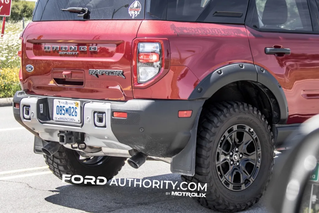Ford Bronco Sport Raptor Fotos Espía