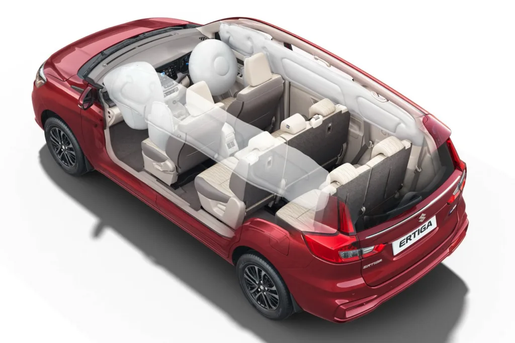 Suzuki Ertiga 6 Airbags India