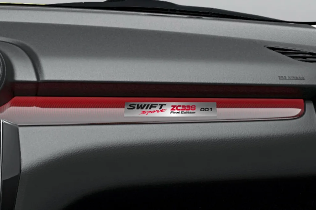 Suzuki Swift Sport ZC33S Final Edition