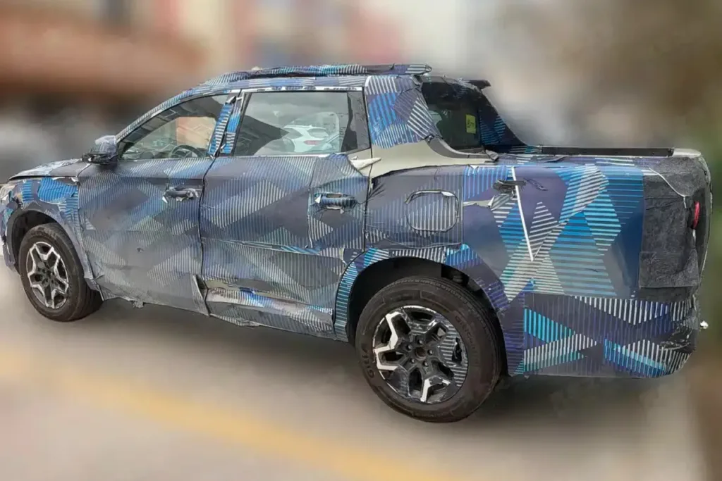 BYD Nueva Pick-Up compacta Foto Espía