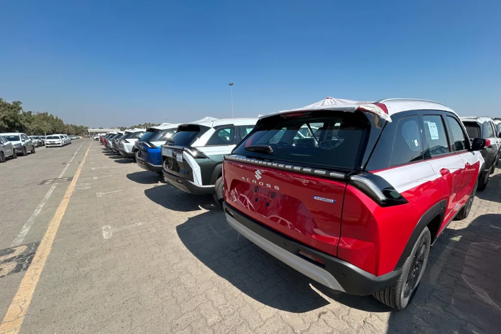 Suzuki Across Exportaciones India