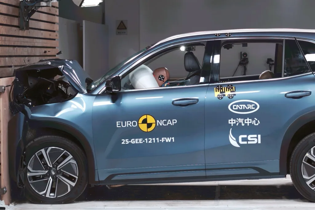 Geely EX5 EM-i 5 Estrellas Euro NCAP ANCAP