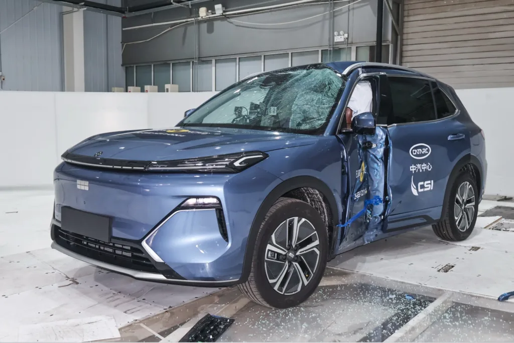 Geely EX5 EM-i 5 Estrellas Euro NCAP ANCAP