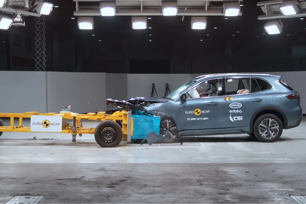 Geely EX5 EM-i 5 Estrellas Euro NCAP ANCAP