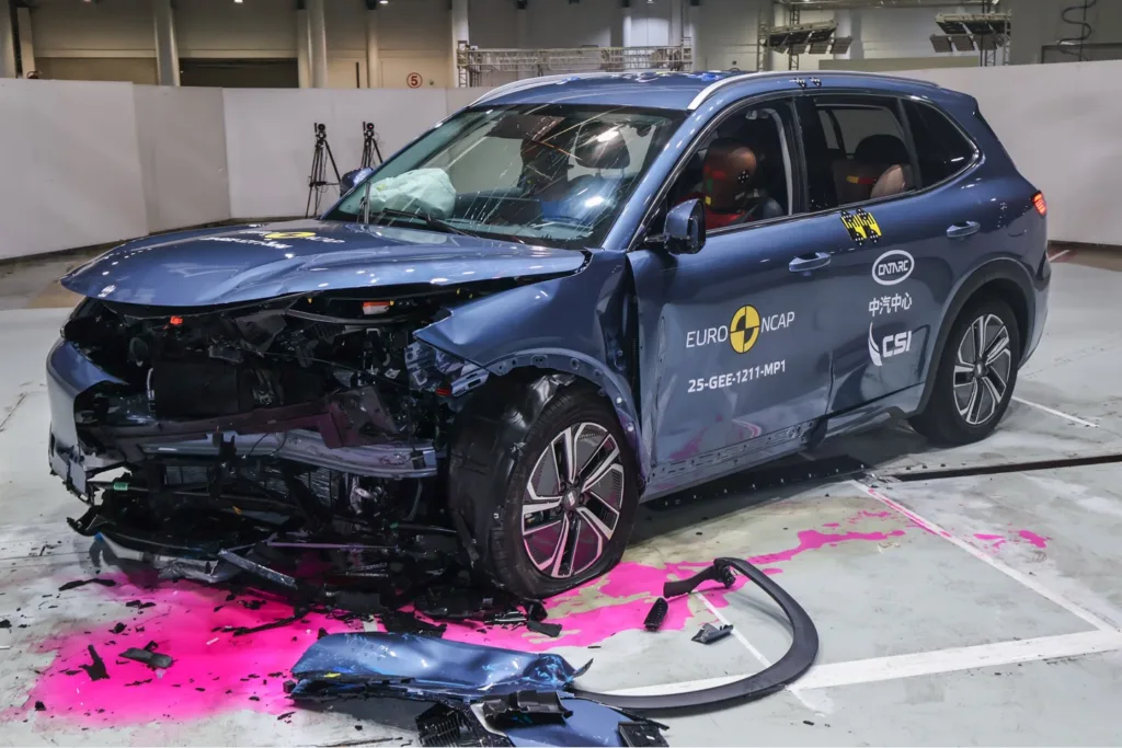 Geely EX5 EM-i 5 Estrellas Euro NCAP ANCAP