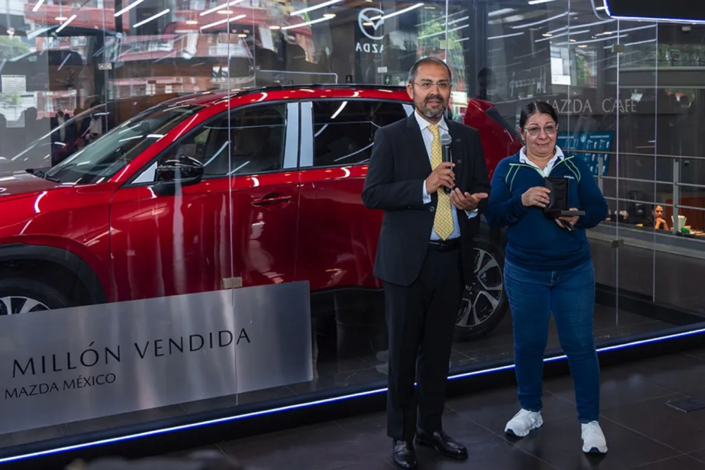 Mazda 1 Millón Unidades Vendidas en México